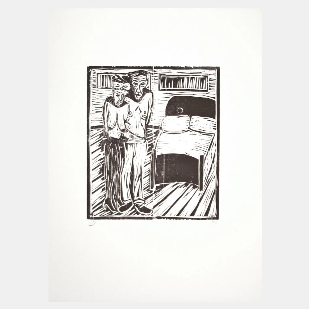 Billy Childish オリジナル版画 限定１０部 サイン入り 1985年 Billy Childish — Lilford Framing Gallery - Canterbury Buy Original